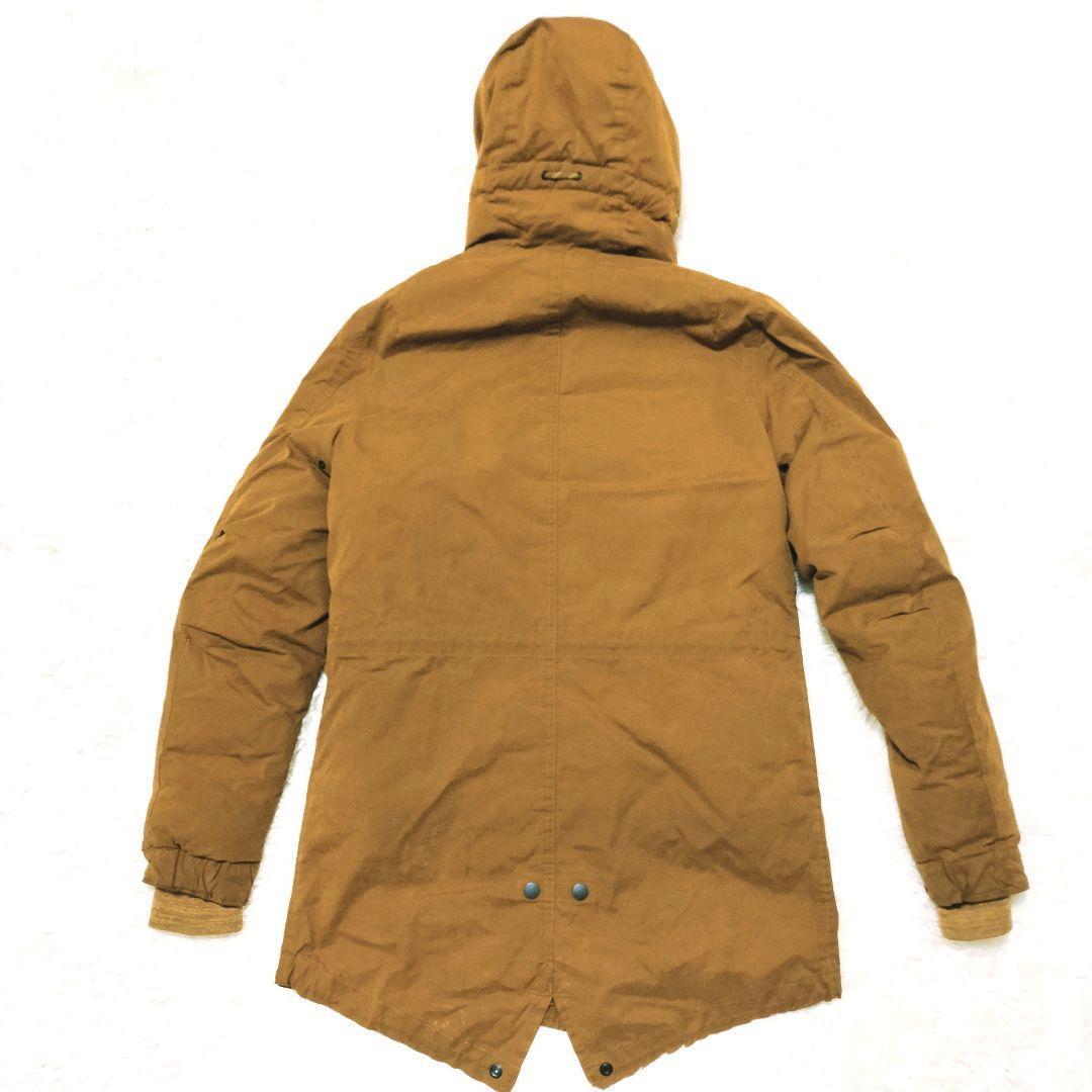 美品 スコッチ＆ソーダ PARKA モッズコート 中綿 ダブルジップ ワイヤー