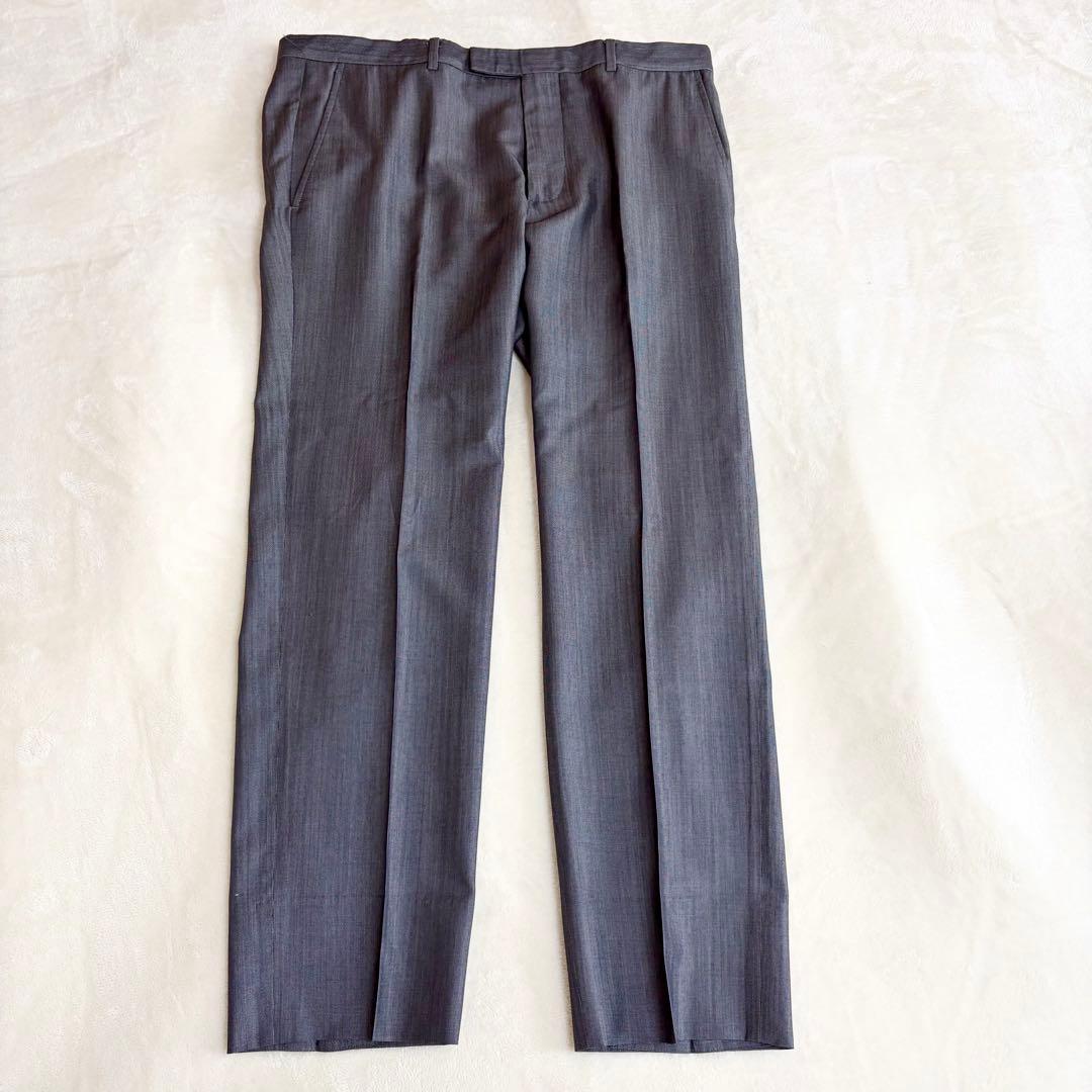 美品✨GUCCI イタリア製 シルク混 スーツ セットアップ50R グレー