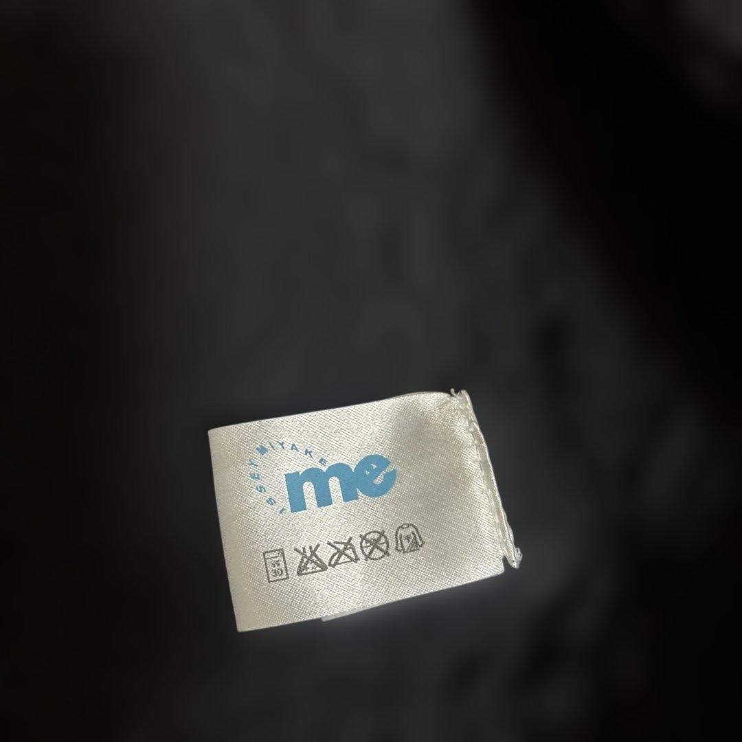 イッセイミヤケme フリルレース　カーディガン　黒