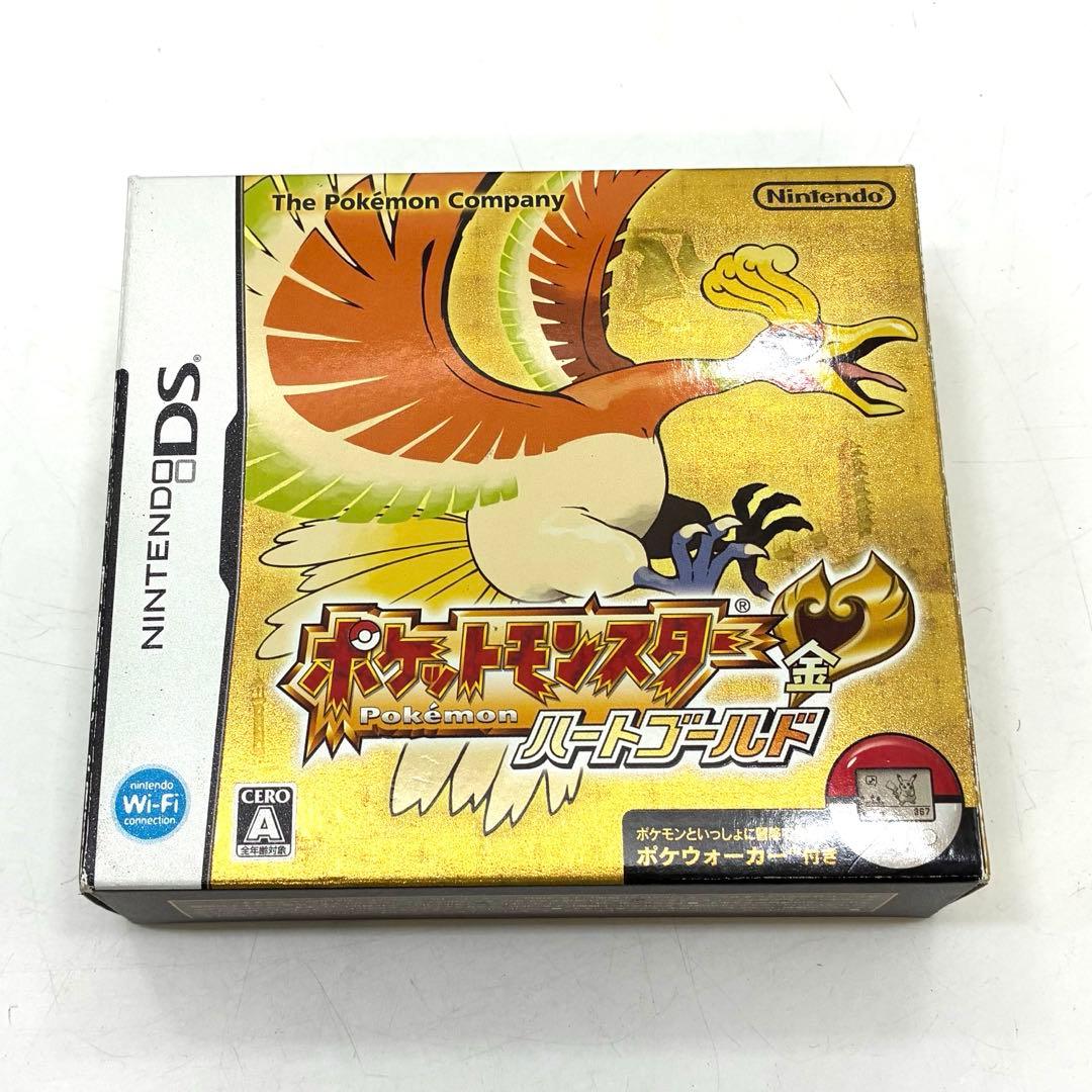 任天堂DS ソフト ポケットモンスターハートゴールド ポケウォーカー未使用