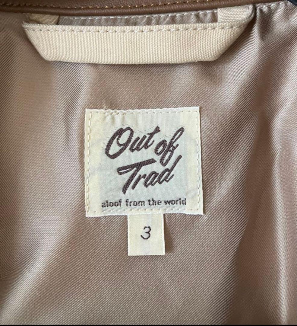 out of trad ツイードジャケット bobby 3