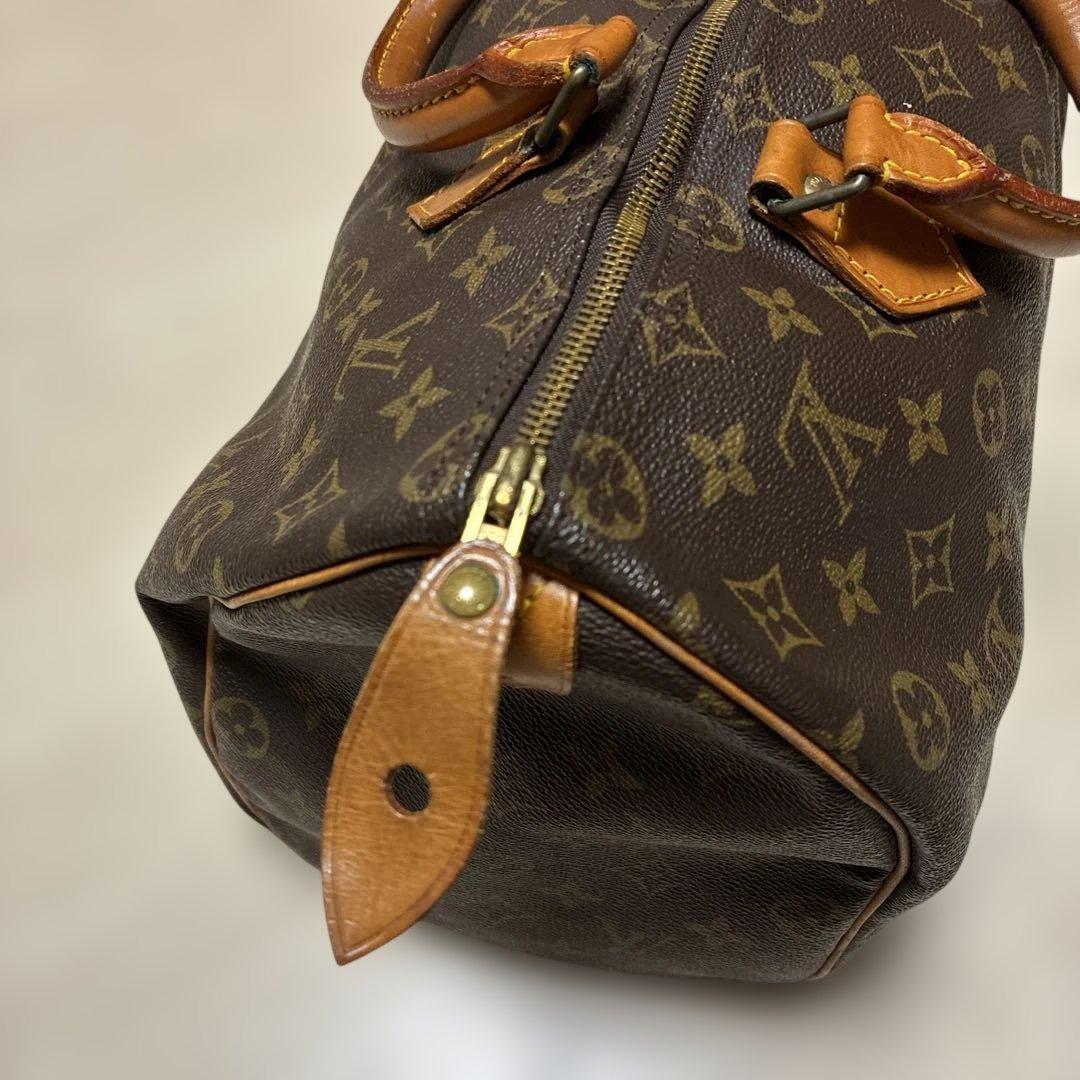 Louis Vuitton ミニボストンバッグ ブラウン　ヴィンテージ品