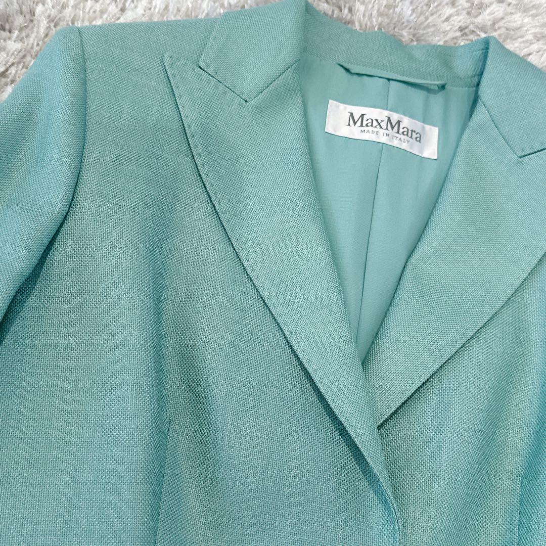 Max Mara マックスマーラ ミントグリーン　テーラードジャケット