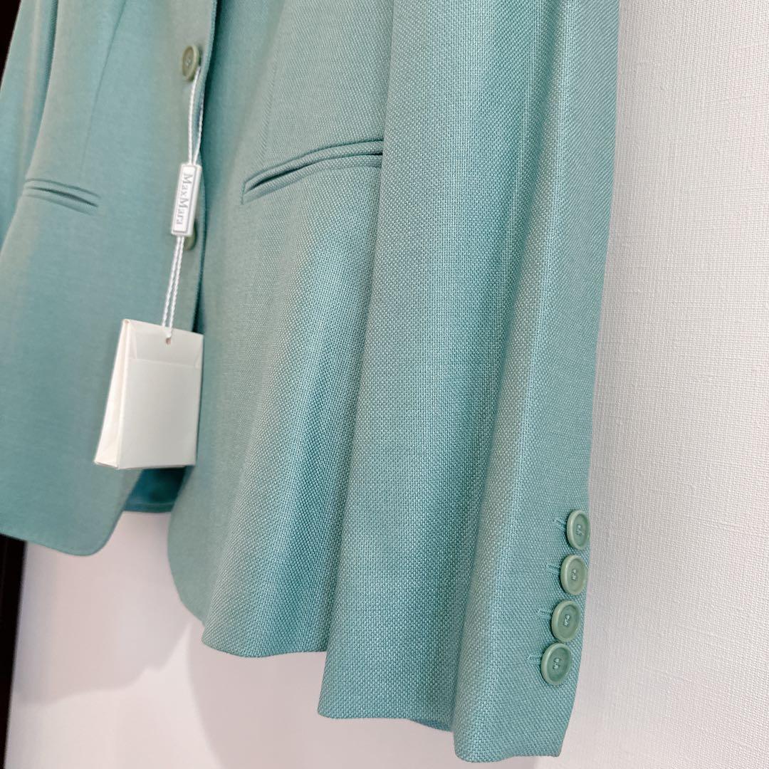 Max Mara マックスマーラ ミントグリーン　テーラードジャケット