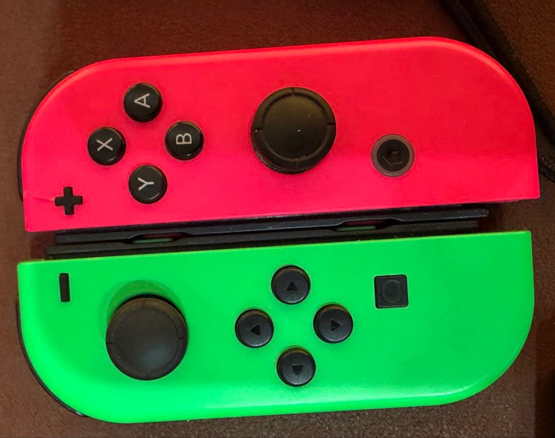 Nintendo Switch 本体 ピンク グリーン ドック ジャンク品