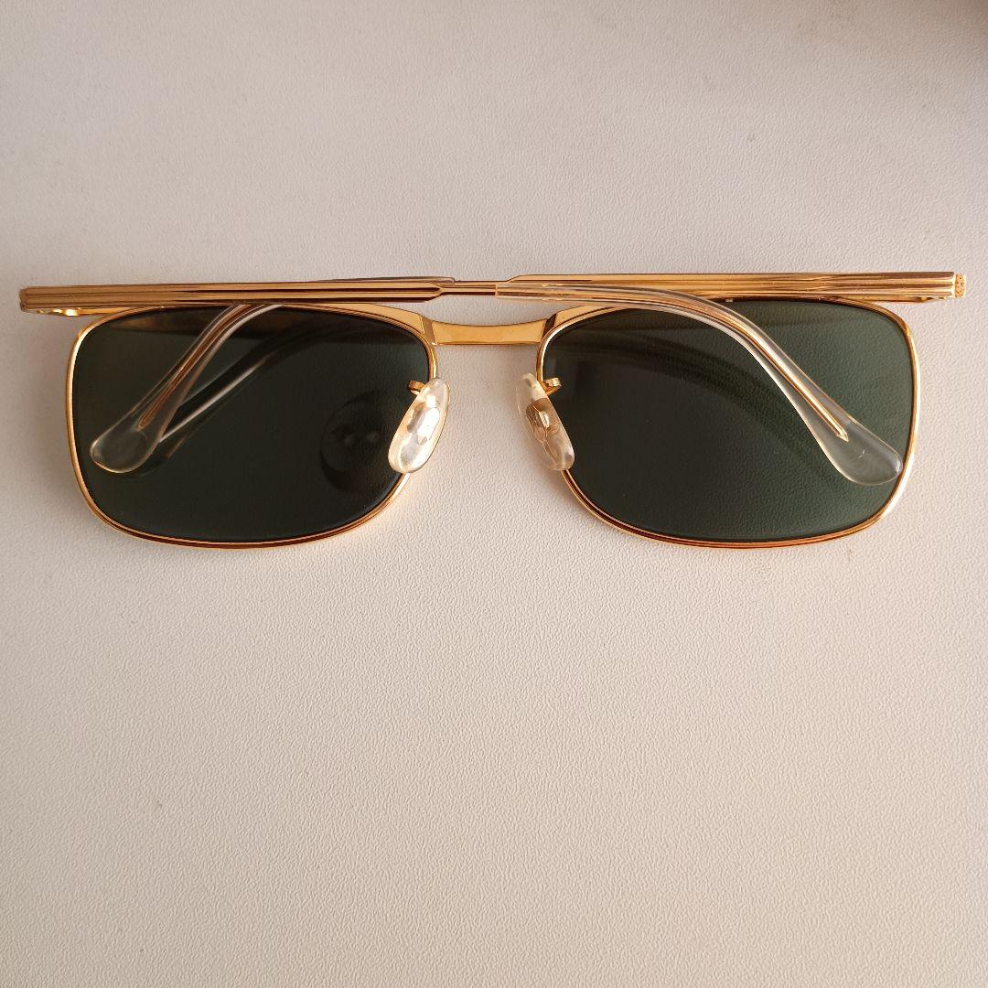 RAY-BAN ゴールドフレーム サングラス 1980年代Signet モデル