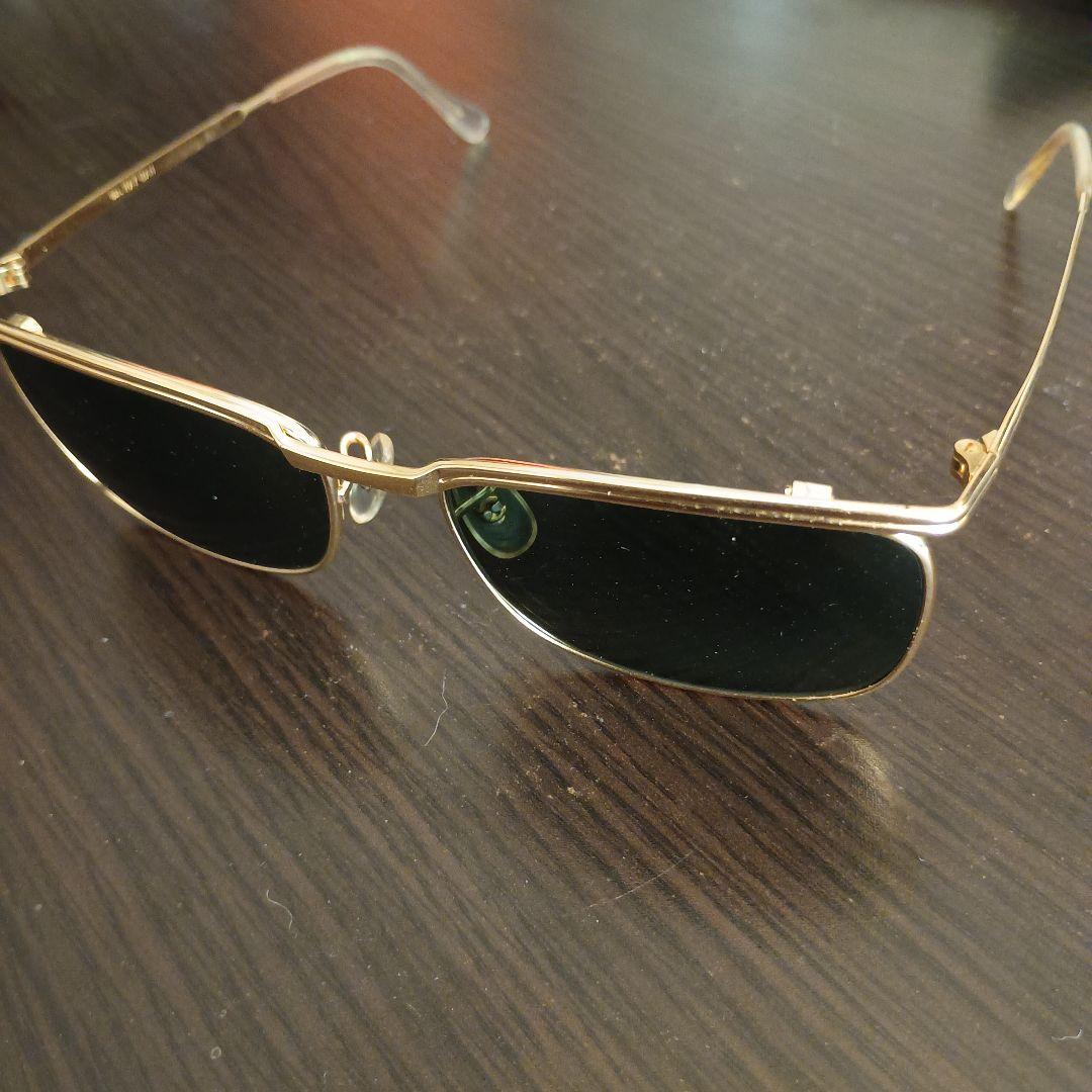 RAY-BAN ゴールドフレーム サングラス 1980年代Signet モデル