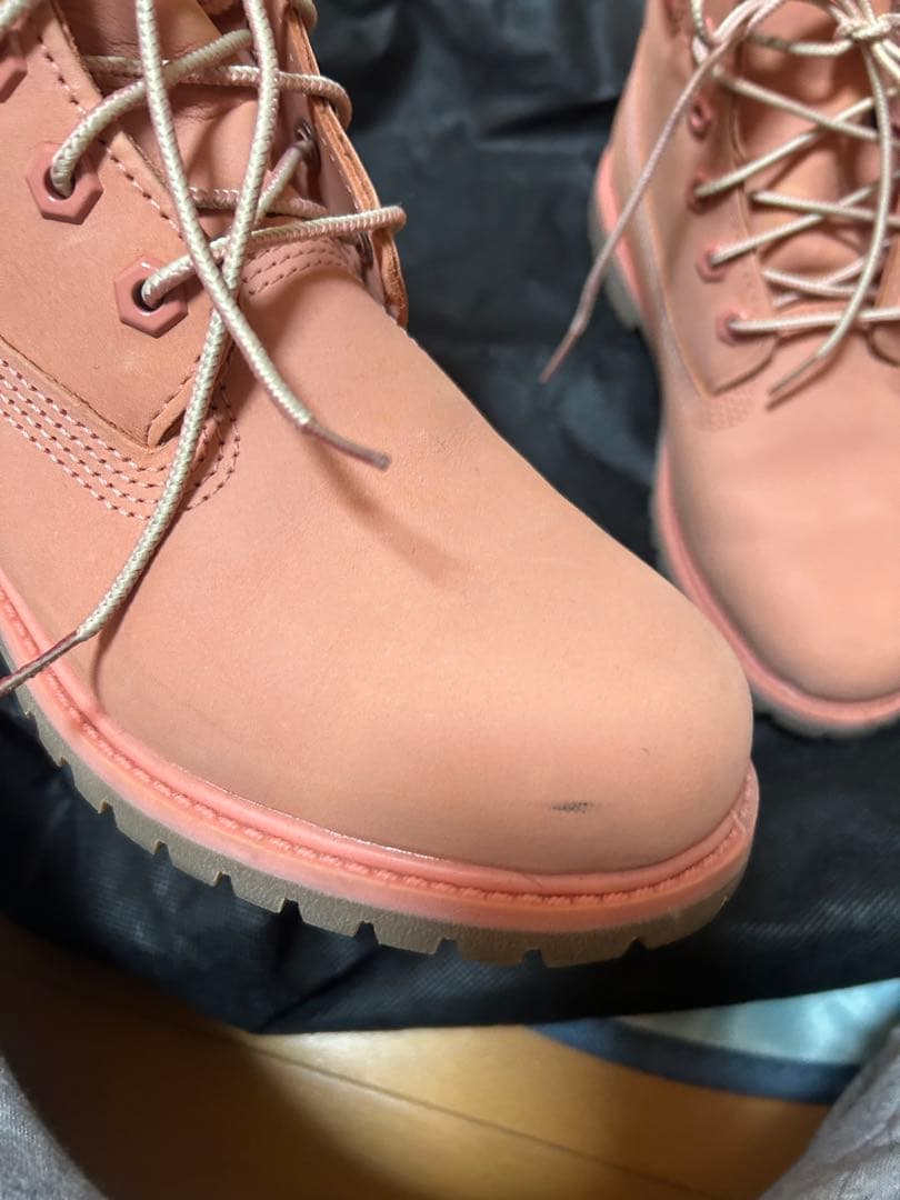 Timberland ティンバーランド ピンク ブーツ　24.5cm A1WVV