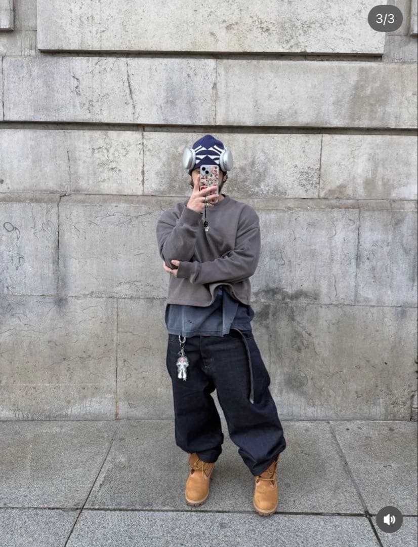 【新品】oma ニット帽 ビーニー NY SKULL CAP ブラック