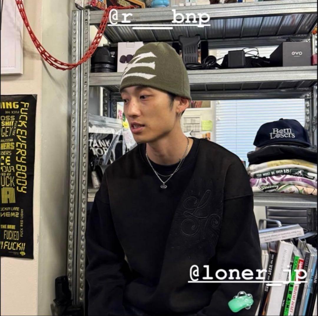 【新品】oma ニット帽 ビーニー NY SKULL CAP ブラック