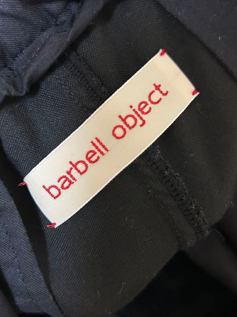 barbell object バーベルオブジェクト ベロア パンツ 美品
