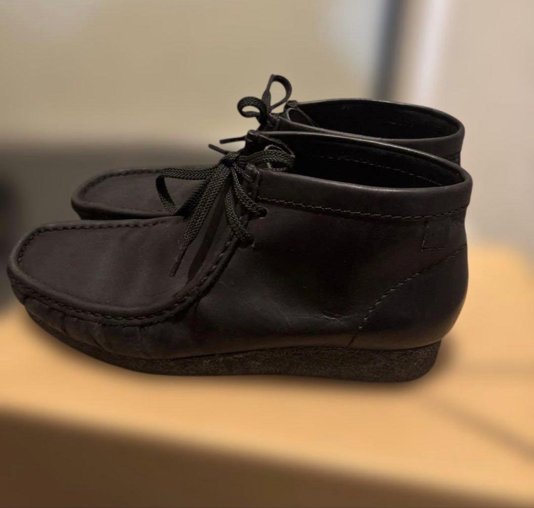 クラークス ワラビー オールレザー シェイカーブーツ 27.5cm