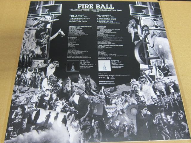 限定盤 レア盤 FIRE BALL / BLACK and WHITE
