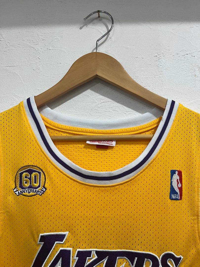 Mitchell&Ness nba Lakersユニフォーム L 60周年