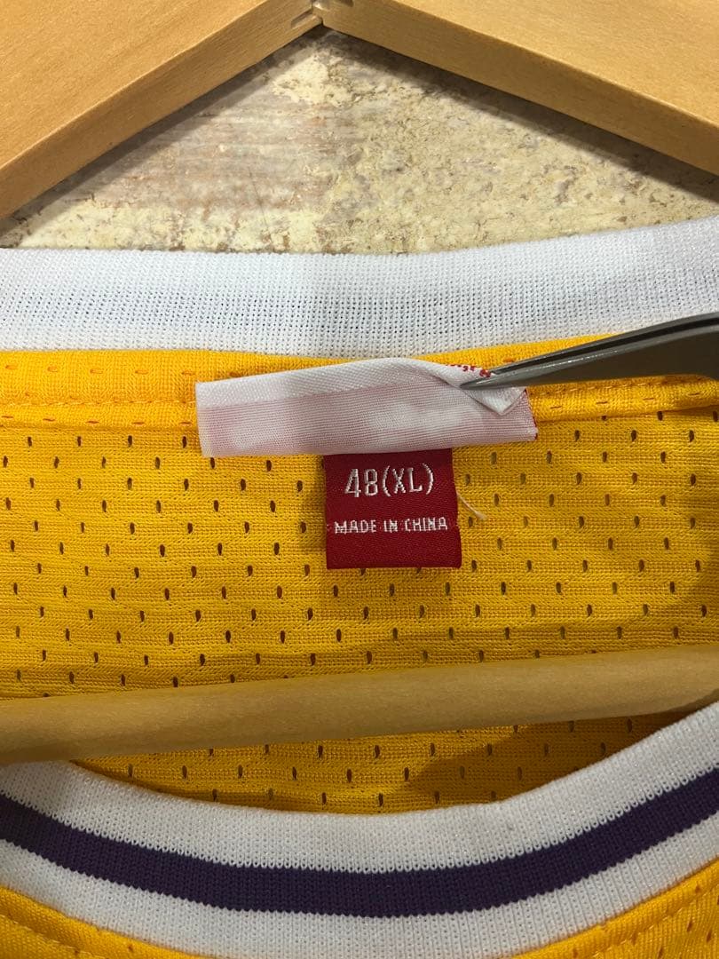 Mitchell&Ness nba Lakersユニフォーム L 60周年