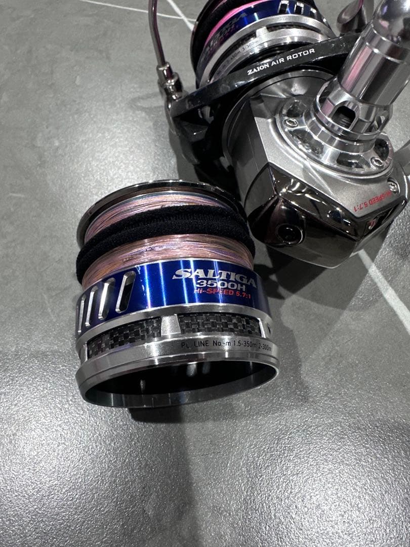 し*け様 10ソルティガ　4000H 3500Hスプール付き