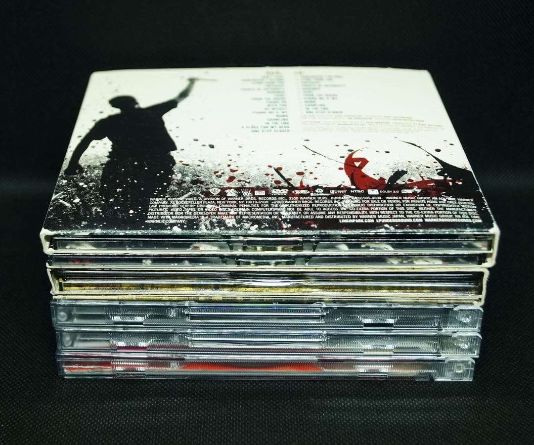 【中古CD+DVD】リンキン・パーク「CD+ライヴDVD 5作セット」含限定盤