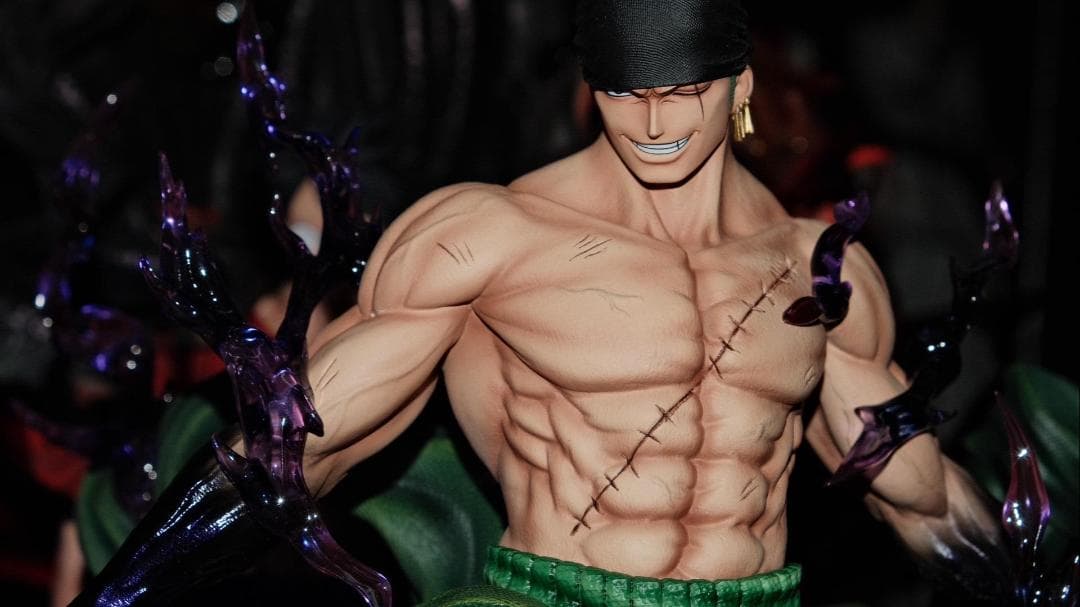 ワンピース 閻魔 ロロノア・ゾロ フィギュア ガレージキット 塗装済み完成品