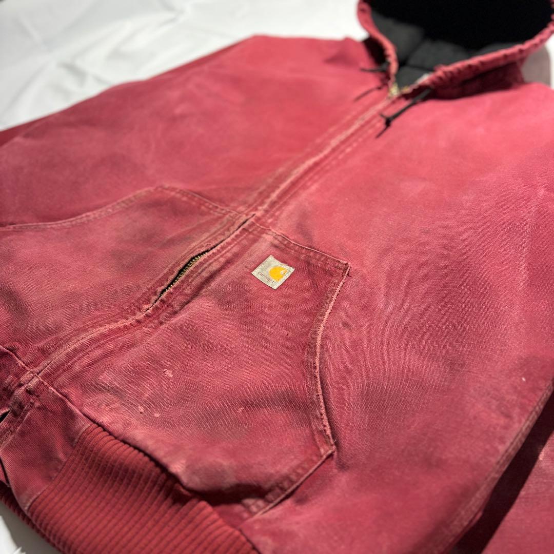[L] Carhartt - J140 DKR アクティブジャケット レッド￼