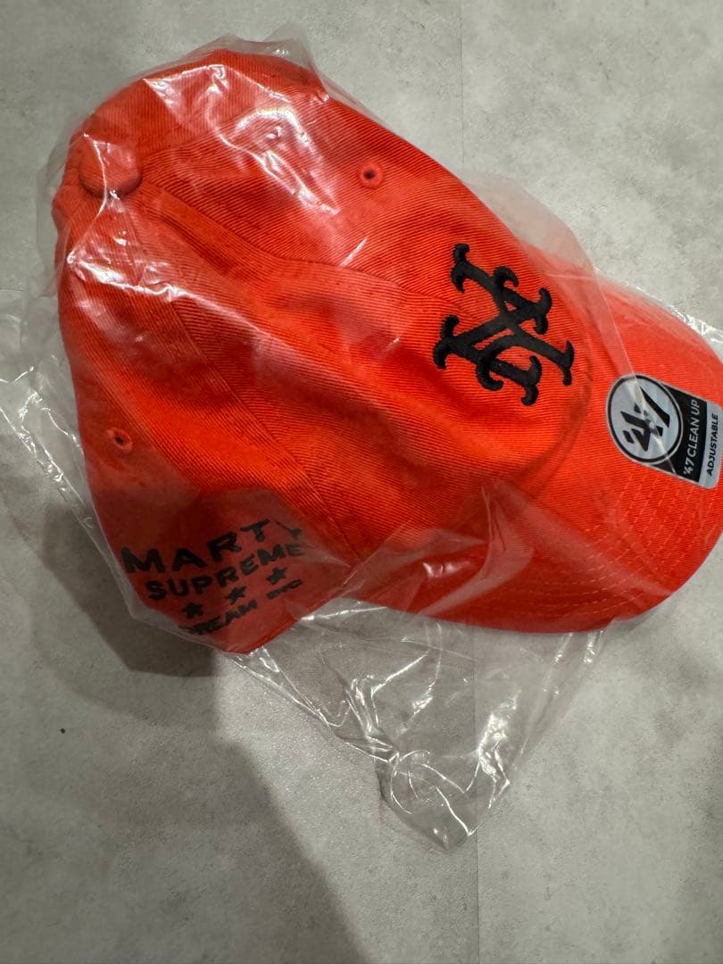 MARTY SUPREME A24 NYメッツ キャップ　マーティシュプリーム