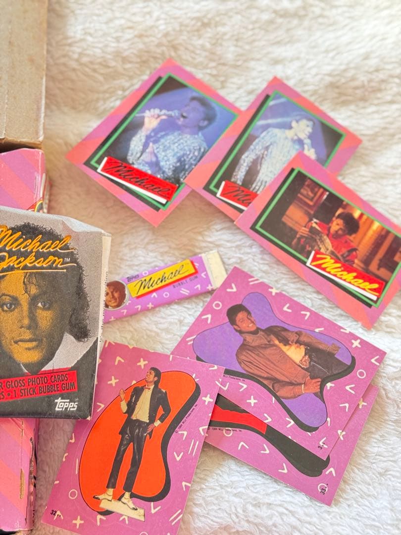 Michael Jackson スーパーフォトカードセット 未開封　コンプ