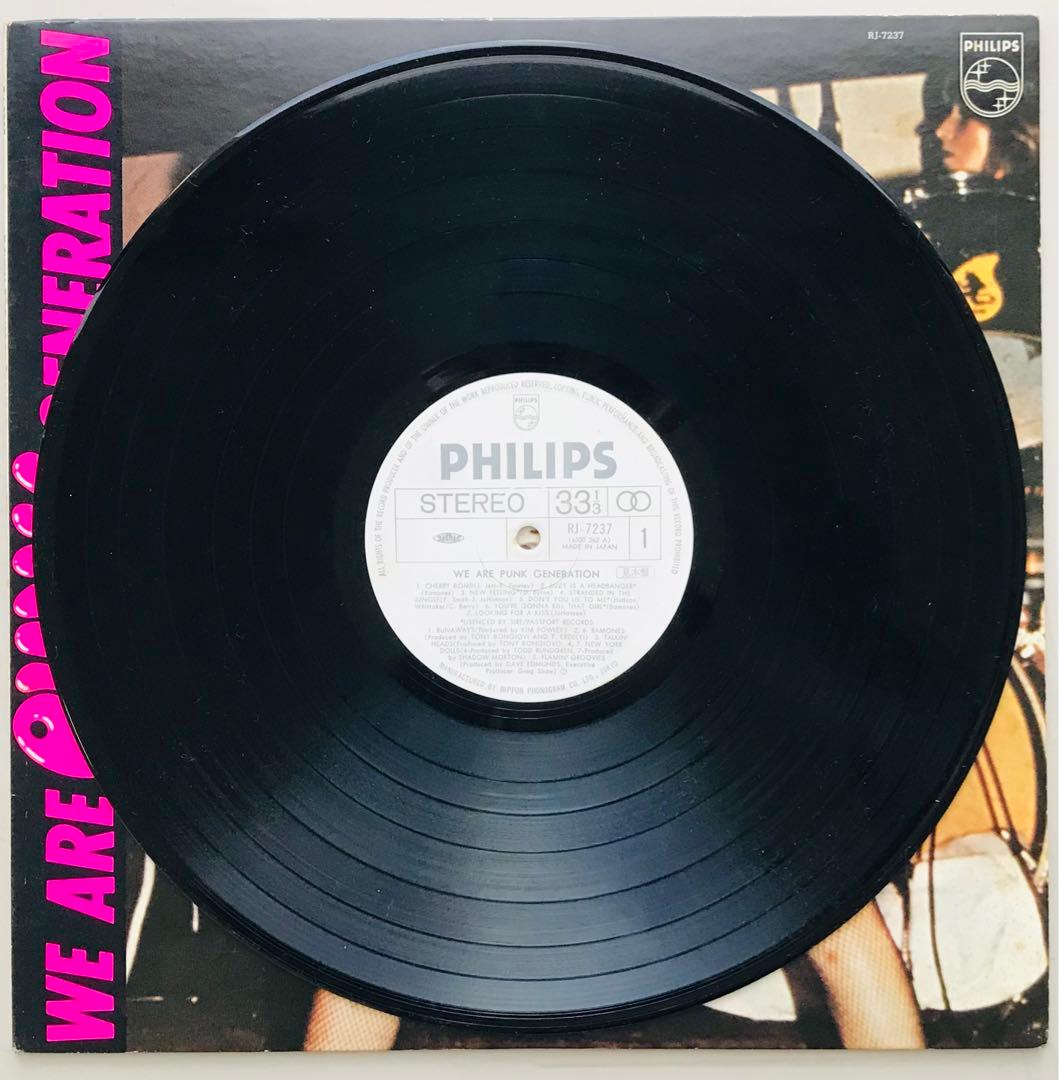 WE ARE PUNK GENERATION 12インチレコード 見本盤白ラベル