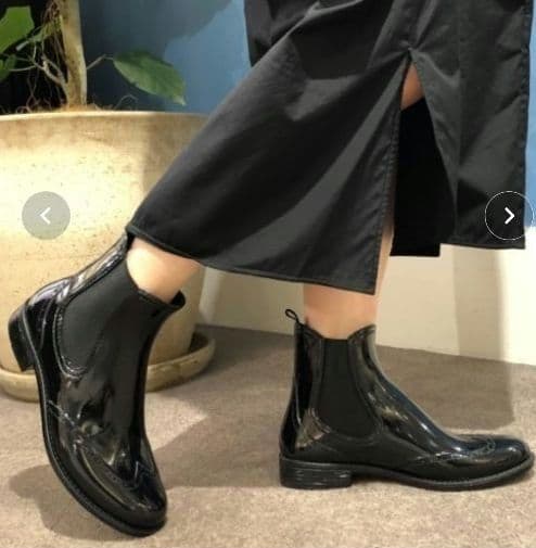 トラディショナルウェザーウェア　サイドゴアレインブーツ