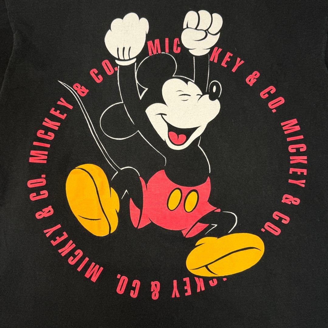 90s 初期Disney Mickey & Co ミッキー ヴィンテージTシャツ