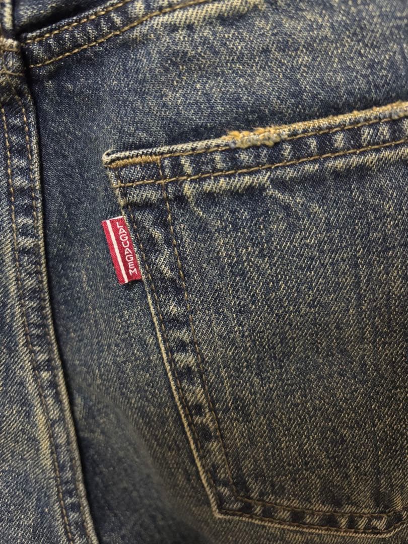 LAGUA GEM CLASSIC WASH TUCK デニム サイズ24