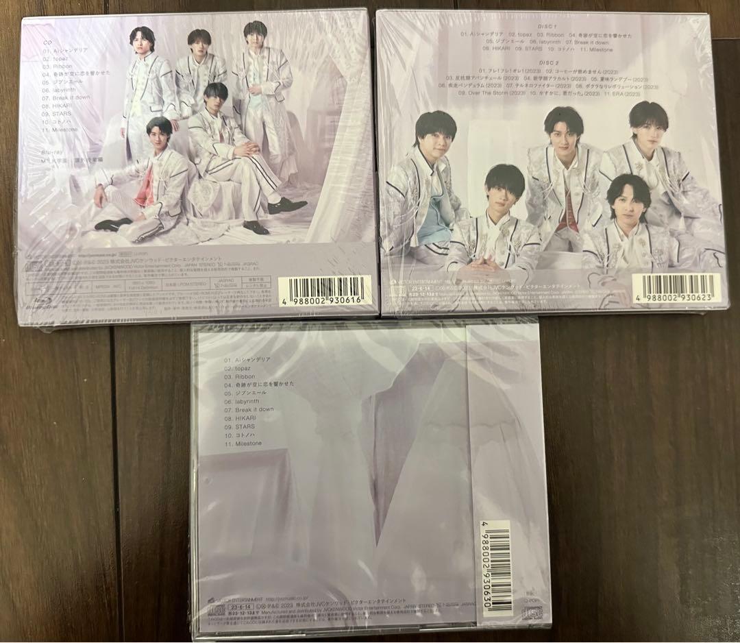 Jewel M!LK CD アルバム　３形態