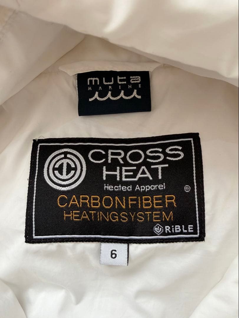 muta MARINE ムータマリン CROSS HEAT ダウンベスト