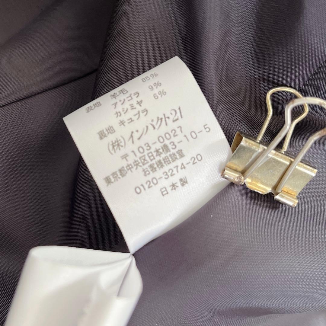 【美品】 ラルフローレン ジャケット ポニー 刺繍 ネイビー アンゴラ カシミヤ