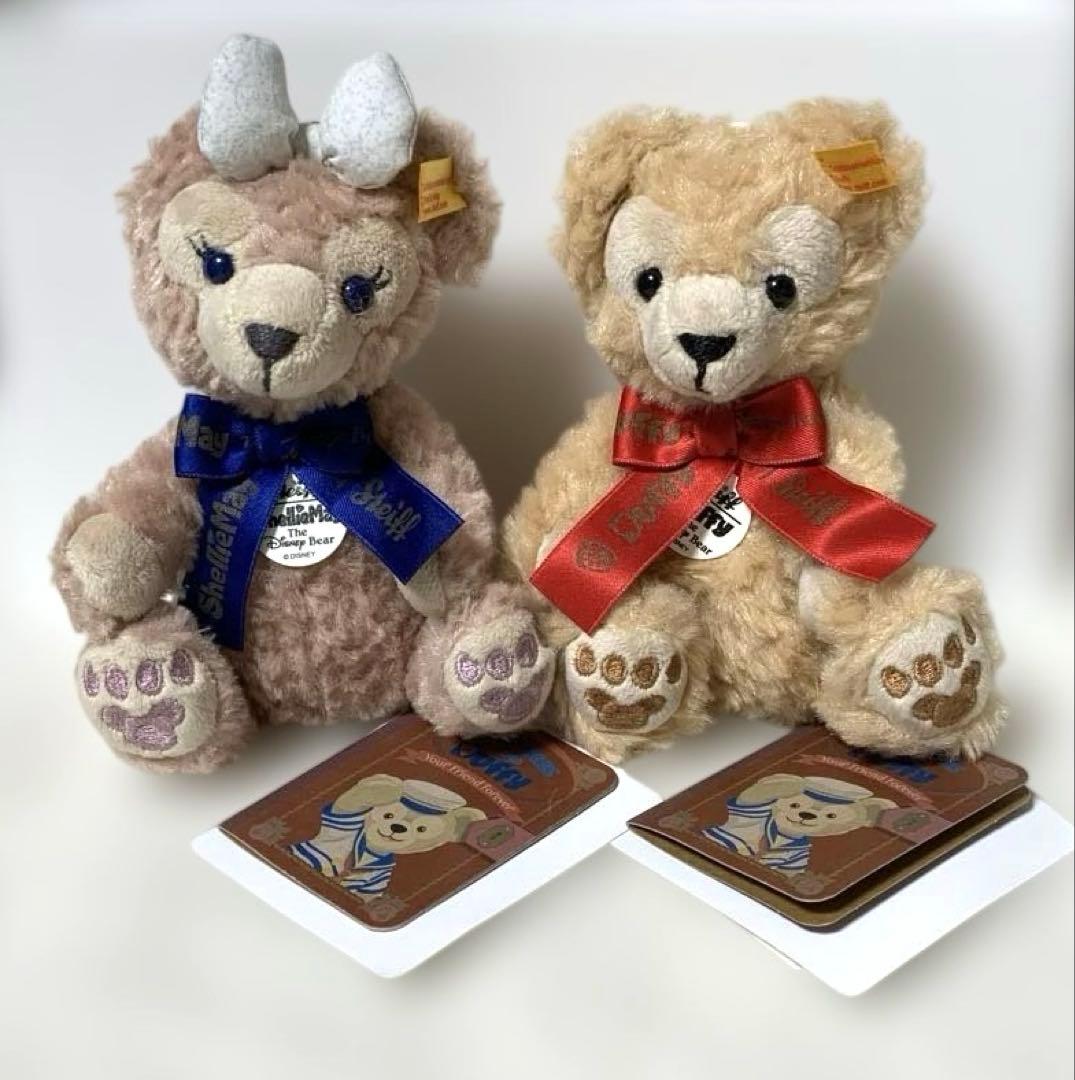 【新品】ディズニー ダッフィー&シェリーメイ 10周年 シュタイフ