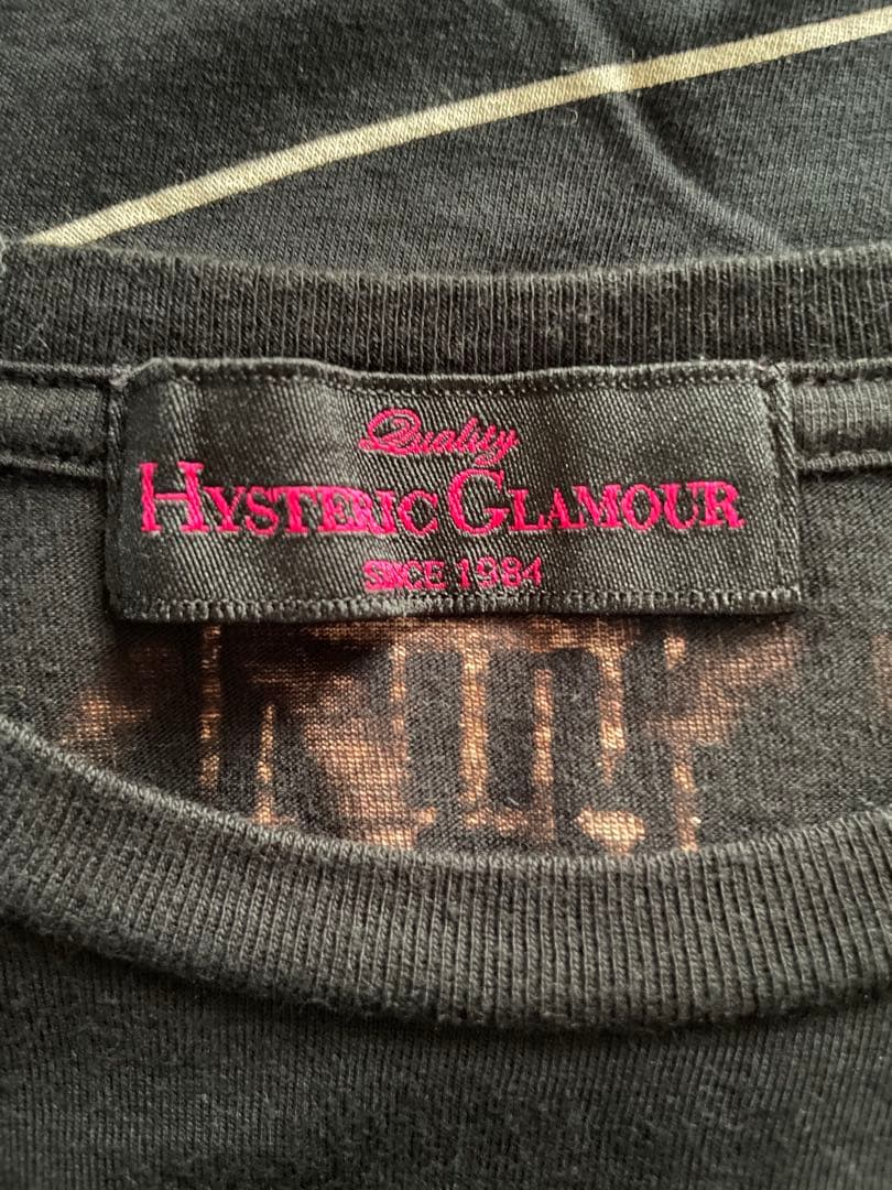 HYSTERIC GLAMOUR ヒステリックグラマー半袖Tシャツ ギターガール