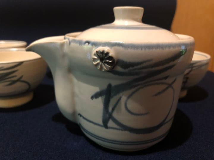 希少品　無形文化財保持者　中島正雄 作　茶器「雪月花」六点