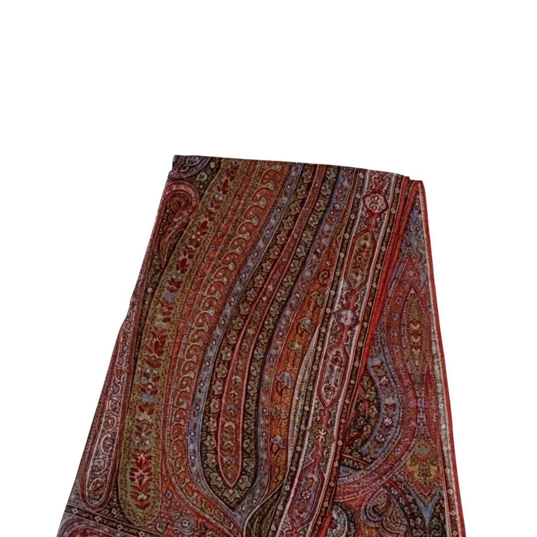新品・未使用品★ETRO エトロ シルク100% 大判ストール スカーフ
