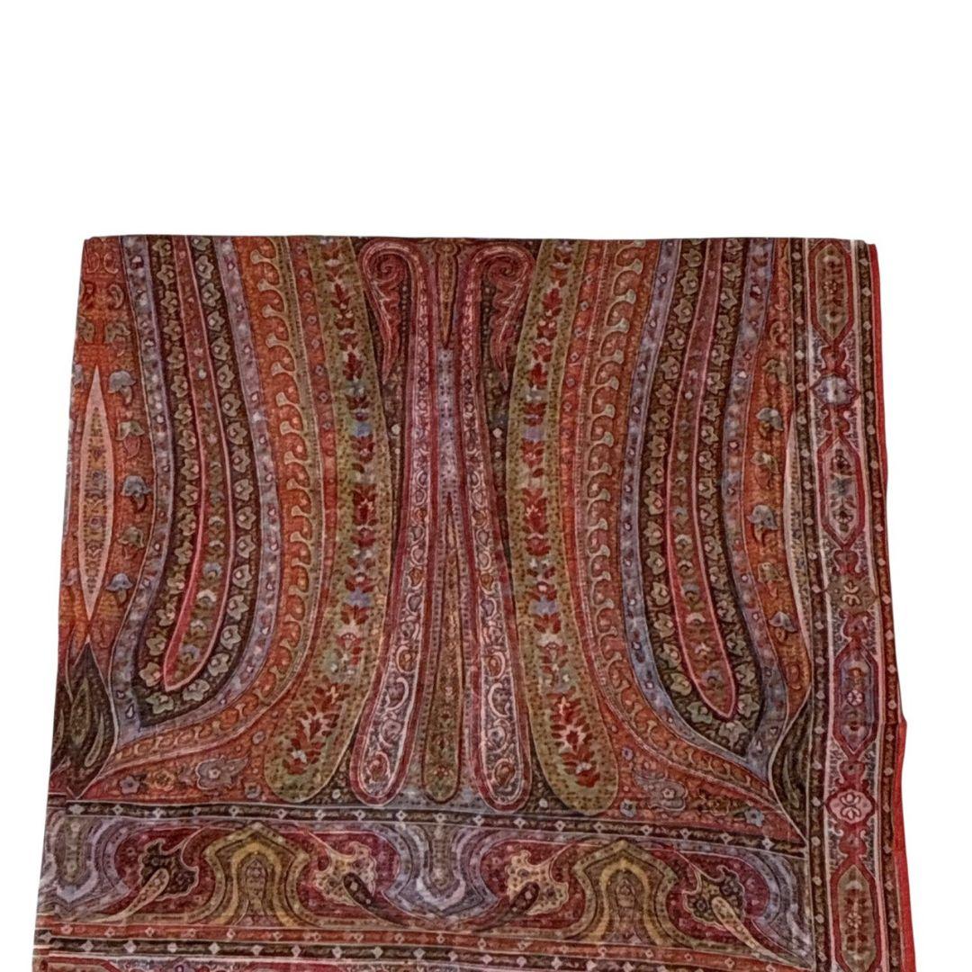 新品・未使用品★ETRO エトロ シルク100% 大判ストール スカーフ
