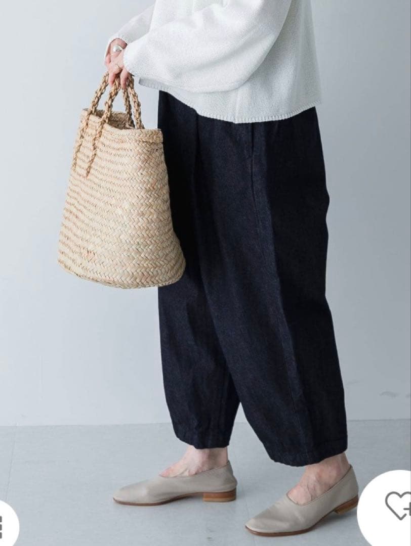 かぐれ　デニムクロップドパンツ　◆美品◆ 人気　定番