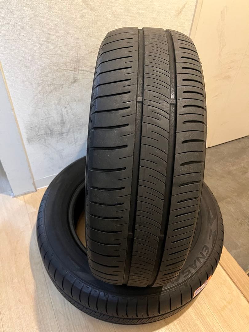 ②送料込！21年製DLエナセーブRV505 205/60-16 4本中2本