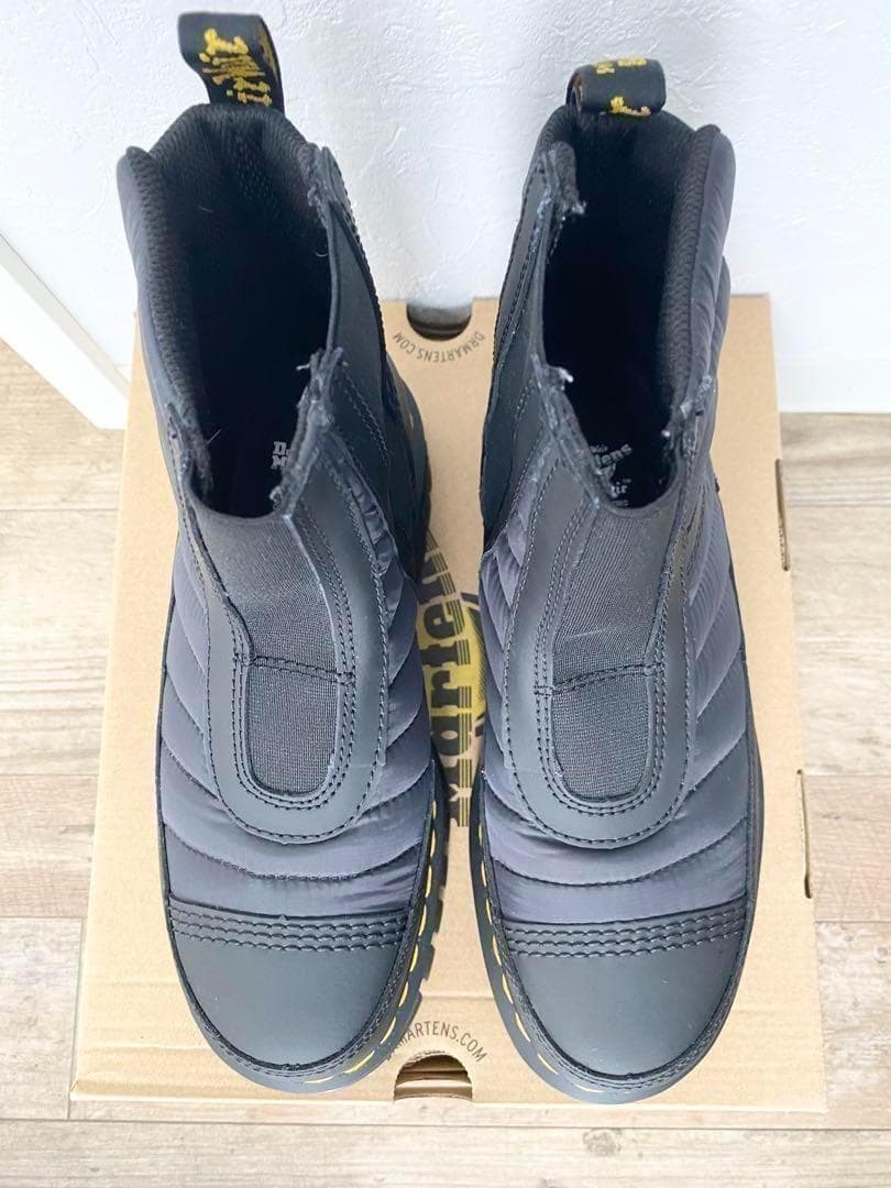プーほぼ未使用 25㎝ ドクターマーチン チェルシーブーツ AUDRICK