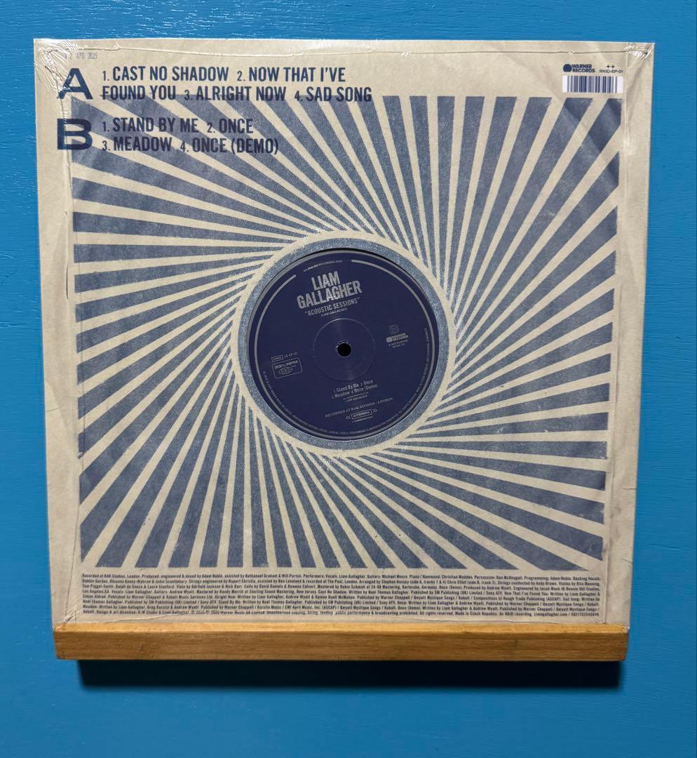 Liam Gallagher☆Acoustic Sessions☆限定版レコード