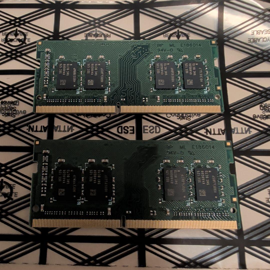 8GB SO-DIMM DDR4 2666 2枚 16GB