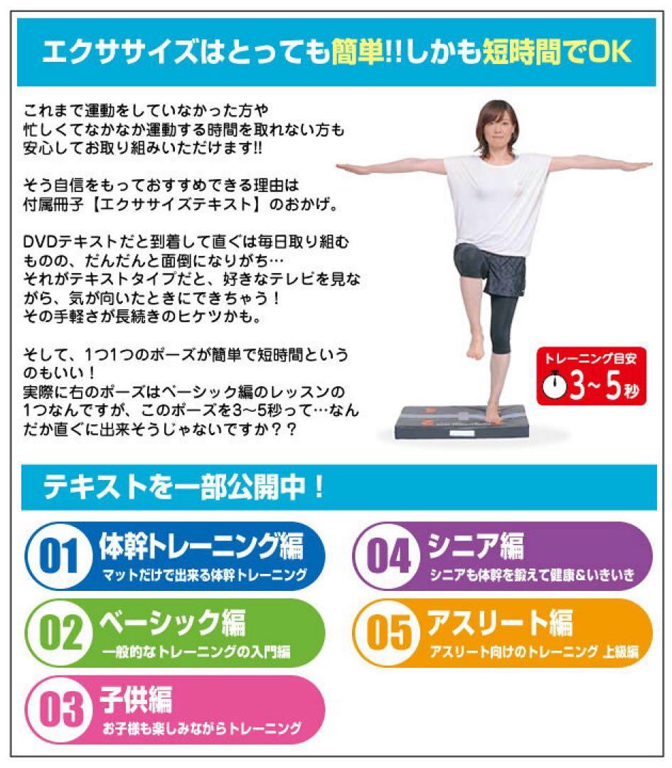【希少】KOBAトレ　ファンクショナルマット　ハーフサイズ　木場克己　ダイエット