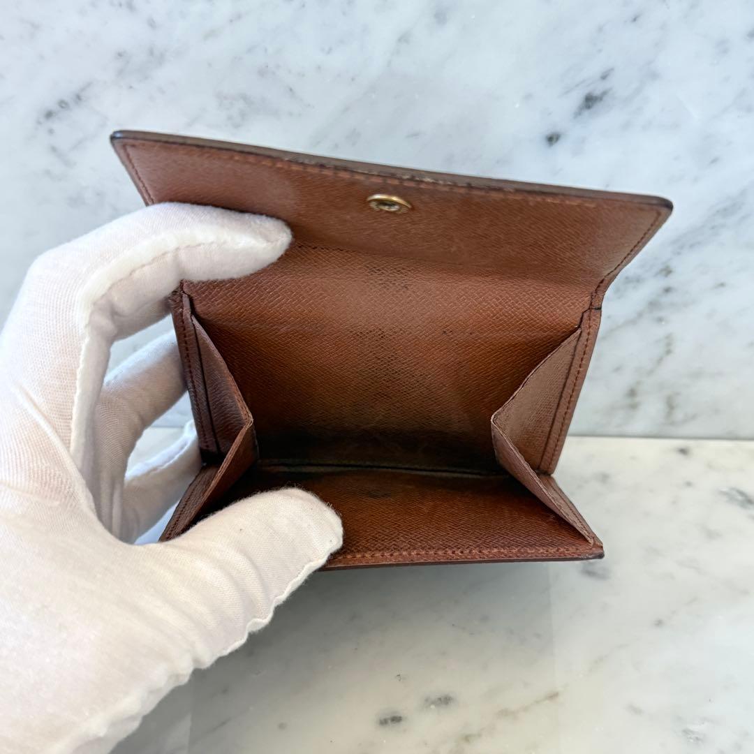 LOUIS VUITTON ルイヴィトン 三つ折り財布 モノグラム コンパクト