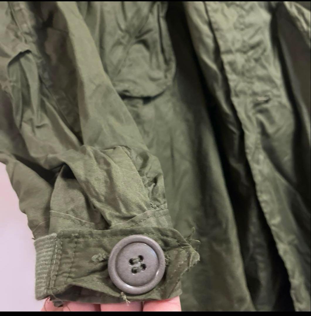 米軍　実物　M65フィッシュテールパーカー　㉖　73年　 ライナー付き　80s