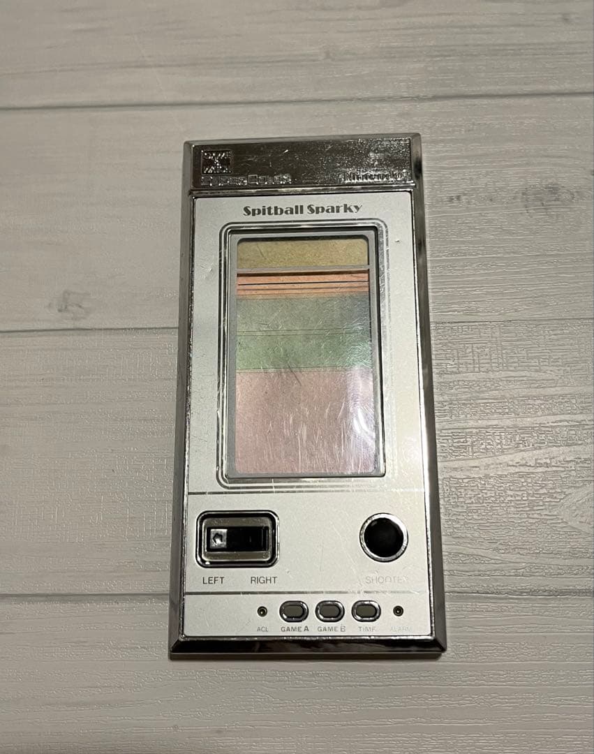 【動作確認済み】　任天堂ゲームウォッチ　スピットボール ゲーム　電池付き