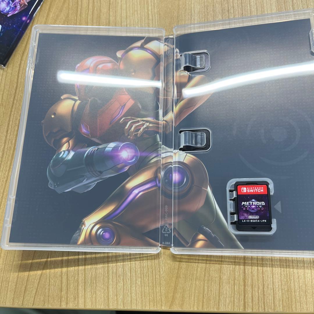 任天堂スイッチ メトロイドプライム4 ビヨンド とアクリルパネル