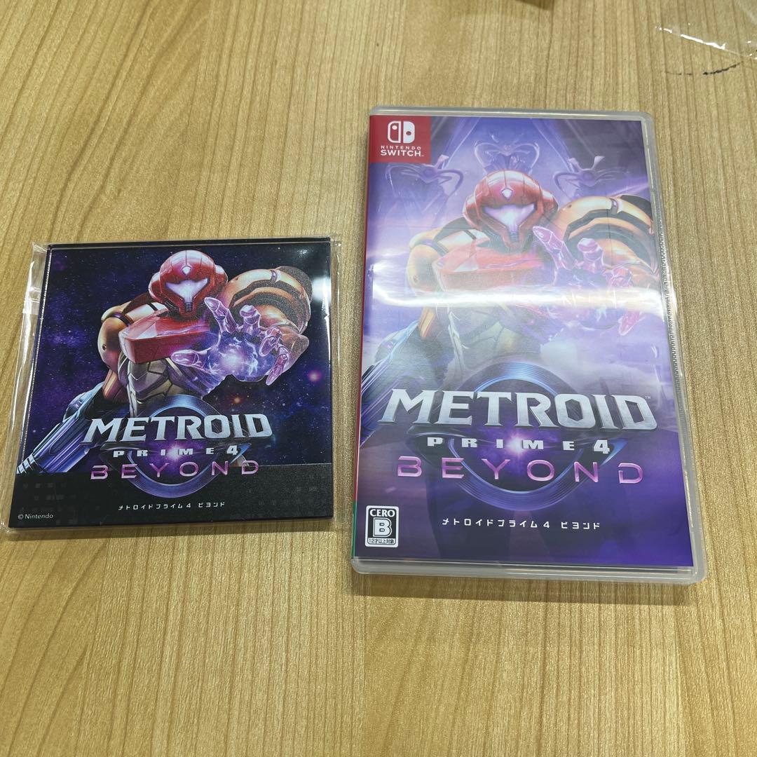 任天堂スイッチ メトロイドプライム4 ビヨンド とアクリルパネル