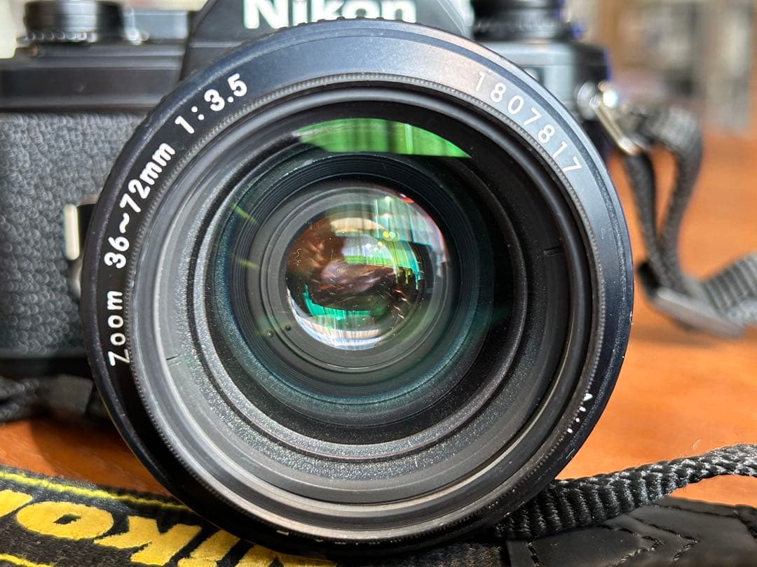外観美品Nikon 一眼レフカメラ36-72mmf3.5キットレンズ付【作例有】