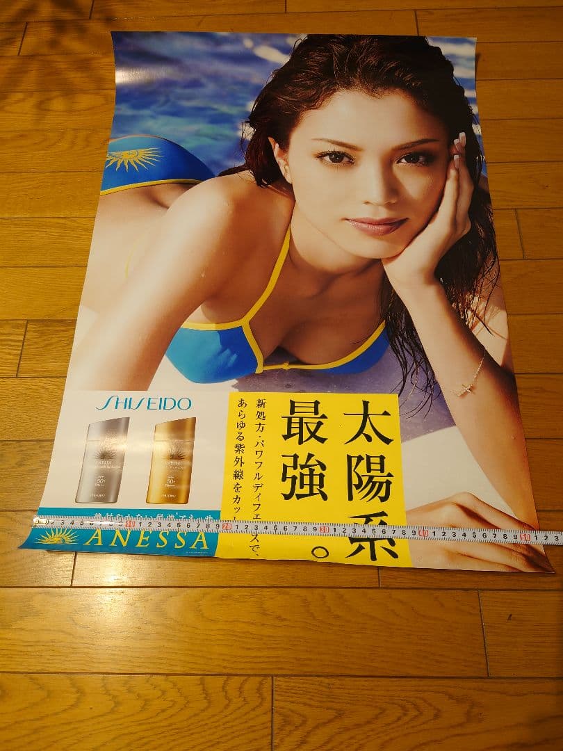 蛯原友里 ANESSA 新太陽系最強 アネッサ ポスター B1サイズ2点
